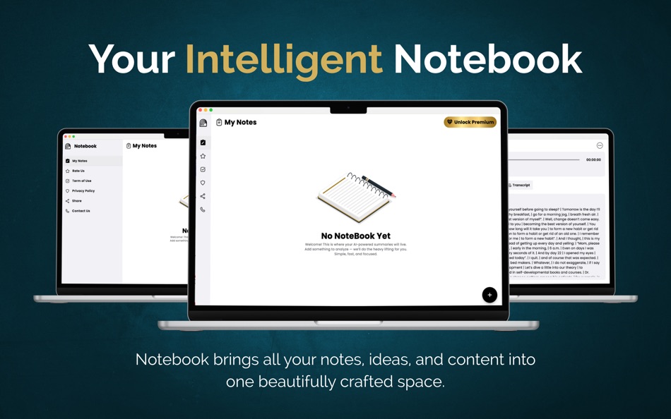 #2. Notebook : AI Note Taker . (macOS) 由: Duaa Alvi