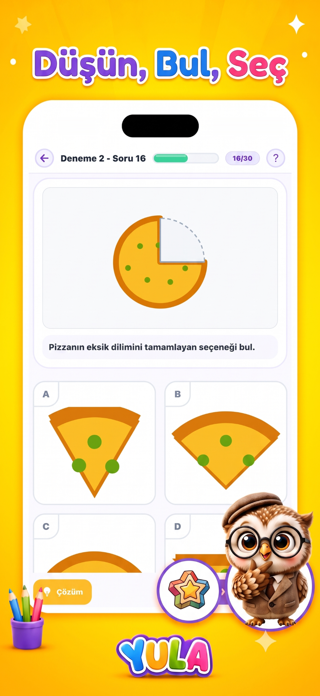 Yula: Bilsem Sınavı Hazırlık screenshot 5
