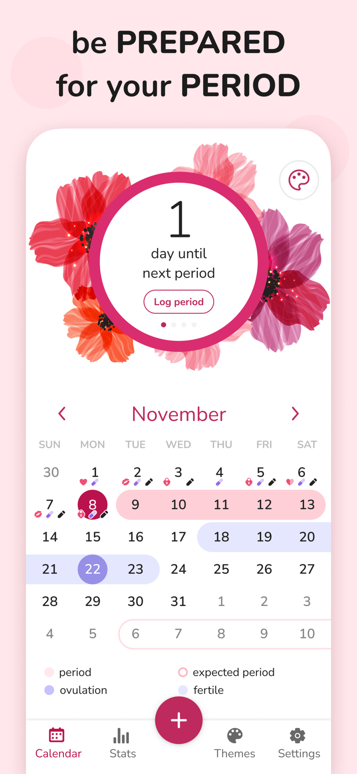 Period Tracker and Calendar screenshot 3