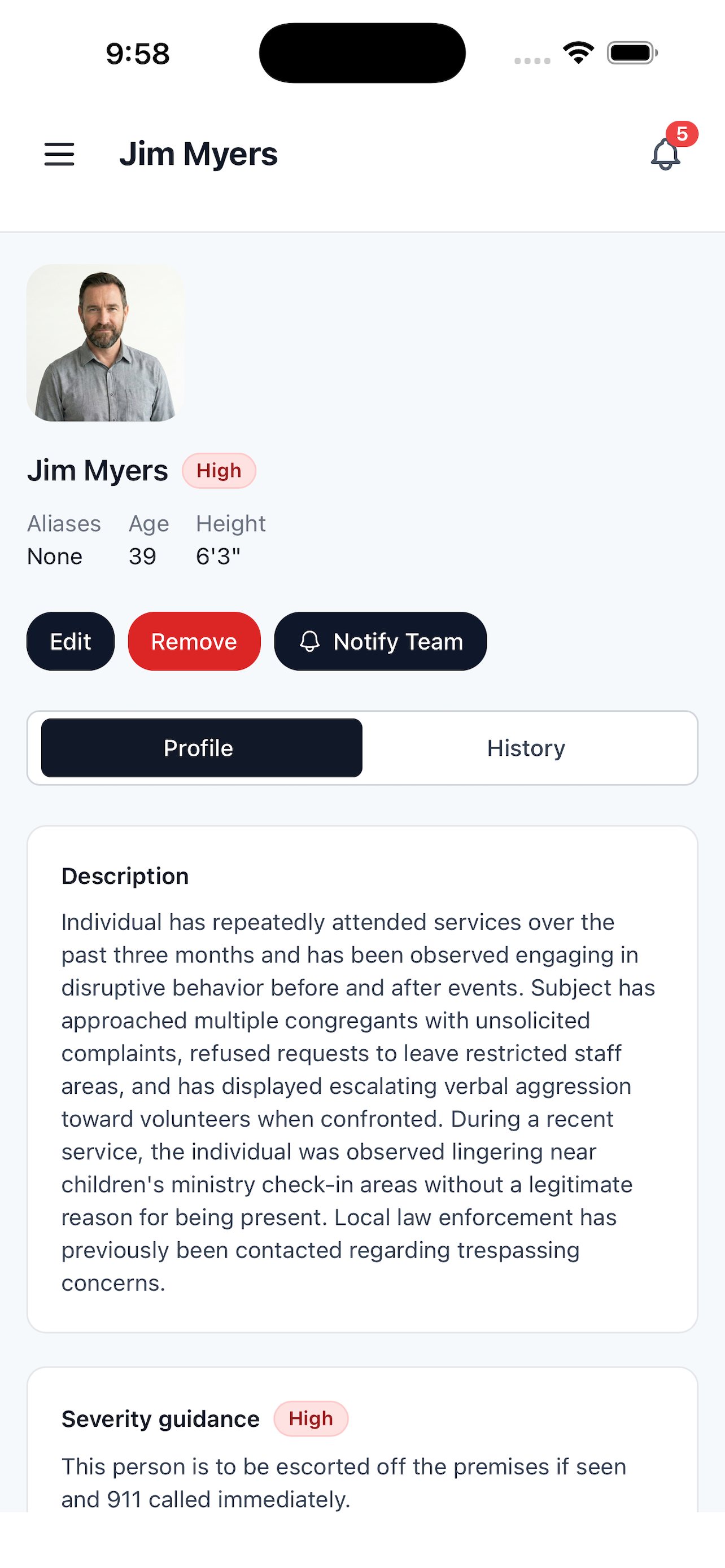 Church Security Planner