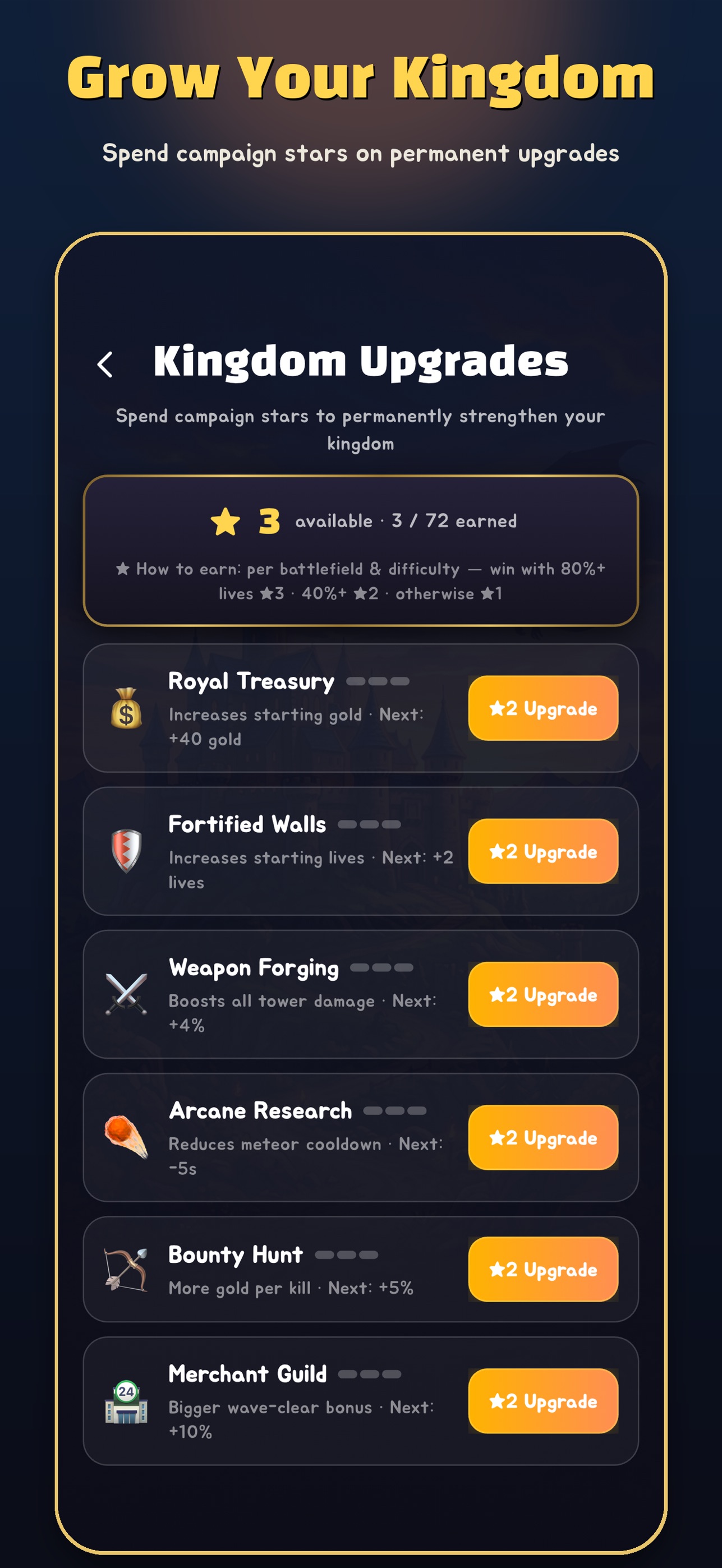 Screenshot 5 of Tower Defense: Kingdom Siege