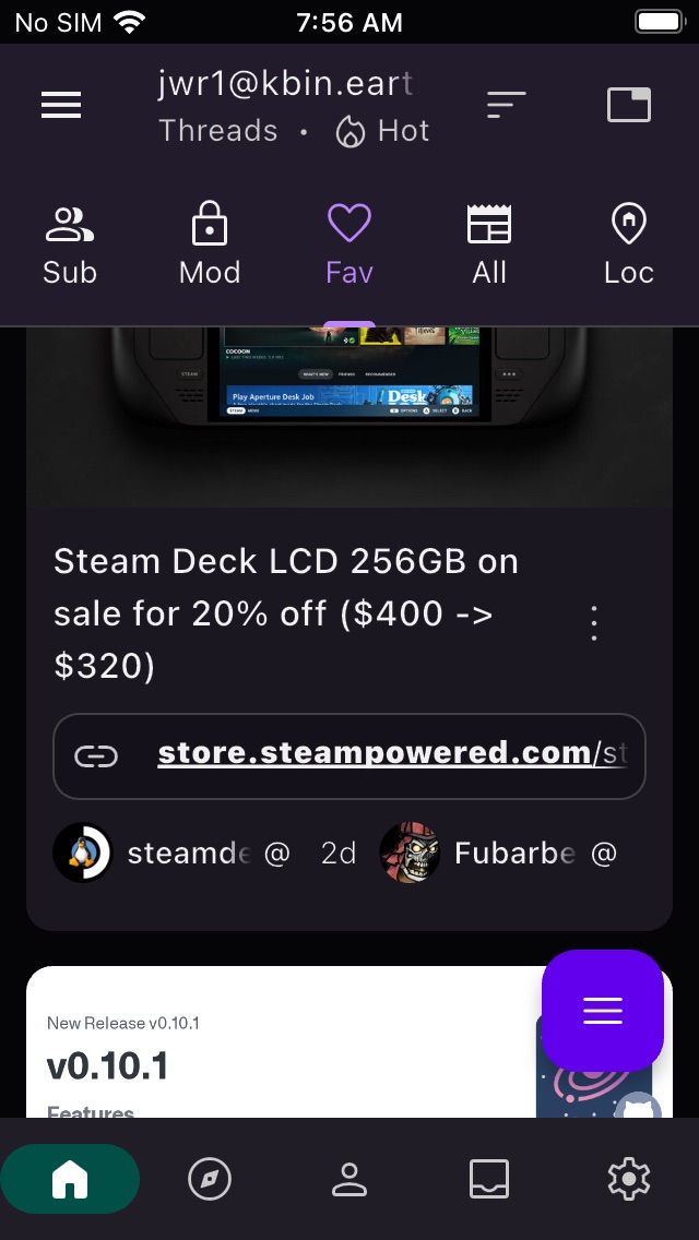 iPhone screenshot