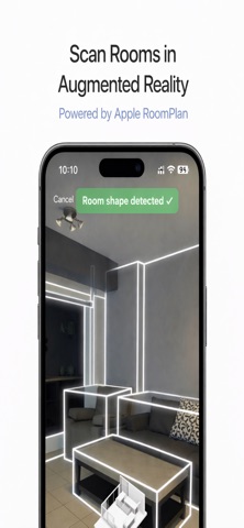 RoomScannerAR Screenshot 1 of 5