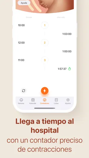 Captura de pantalla de Mi Embarazo: Semana A Semana + en iPhone 9