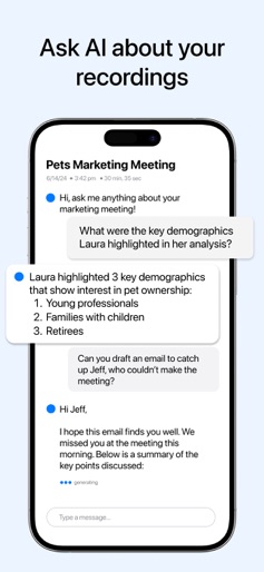 Minutes: AI Meeting Note Taker screenshot 4