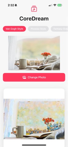 CoreDream – AI Art Styles のスクリーンショット