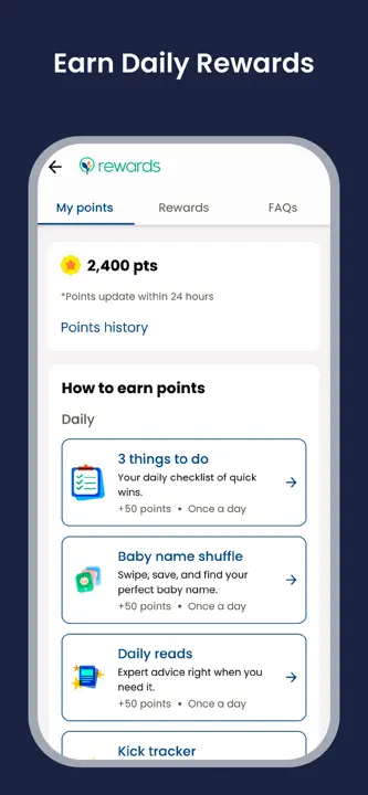BabyCenter Pregnancy Tracker: Screenshot 2 von 10