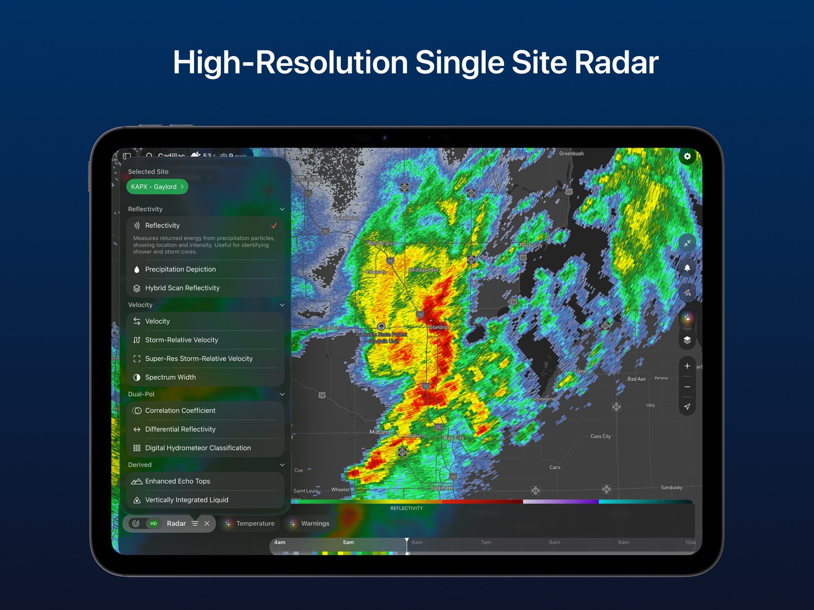 Storm Radar: Weather Tracker ipad screenshot 4