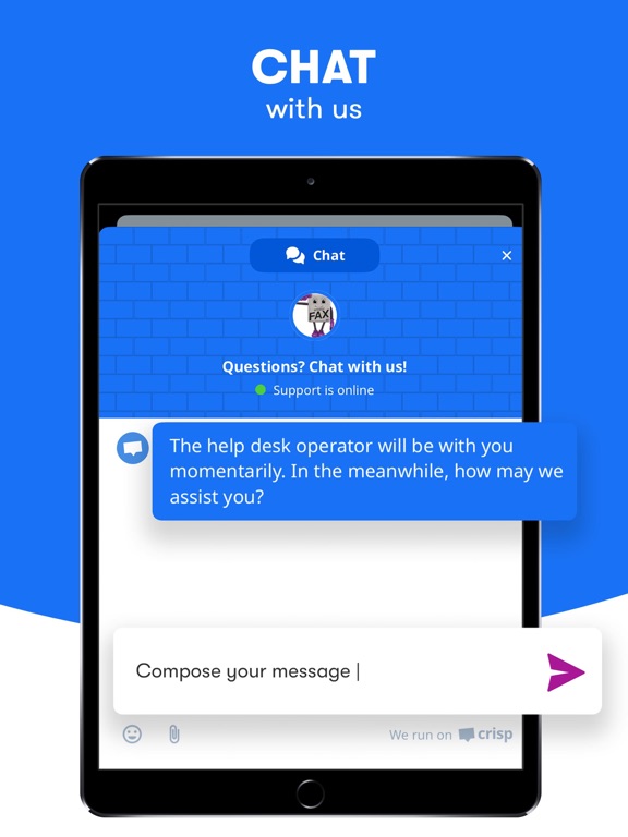 FAX from iPhone・Send Document iPad screenshot 6 - Business app