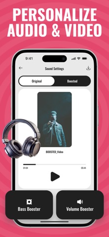 Bass Booster. Sound Equalizer screenshot