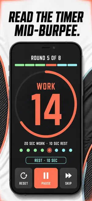 EMOM AMRAP WOD & Round Timer screenshot 2