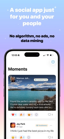 Circles: Healthy Social Media screenshot