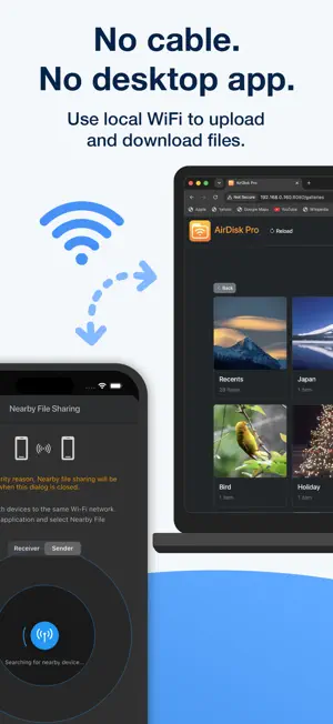 AirDisk: File Transfer screenshot 3