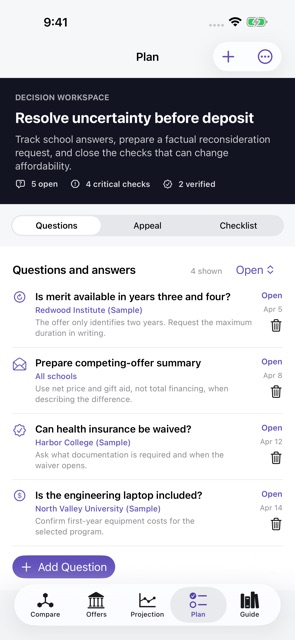 Aidmargin: College Offers screenshot 7