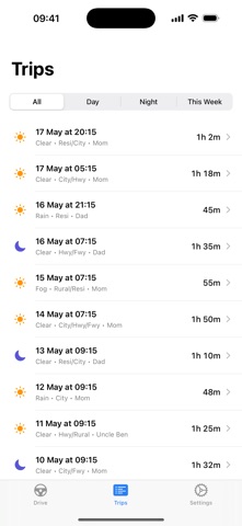 DriveLog: Permit Hours Screenshot 4 of 4