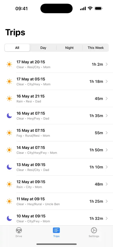 DriveLog: Permit Hours screenshot 4
