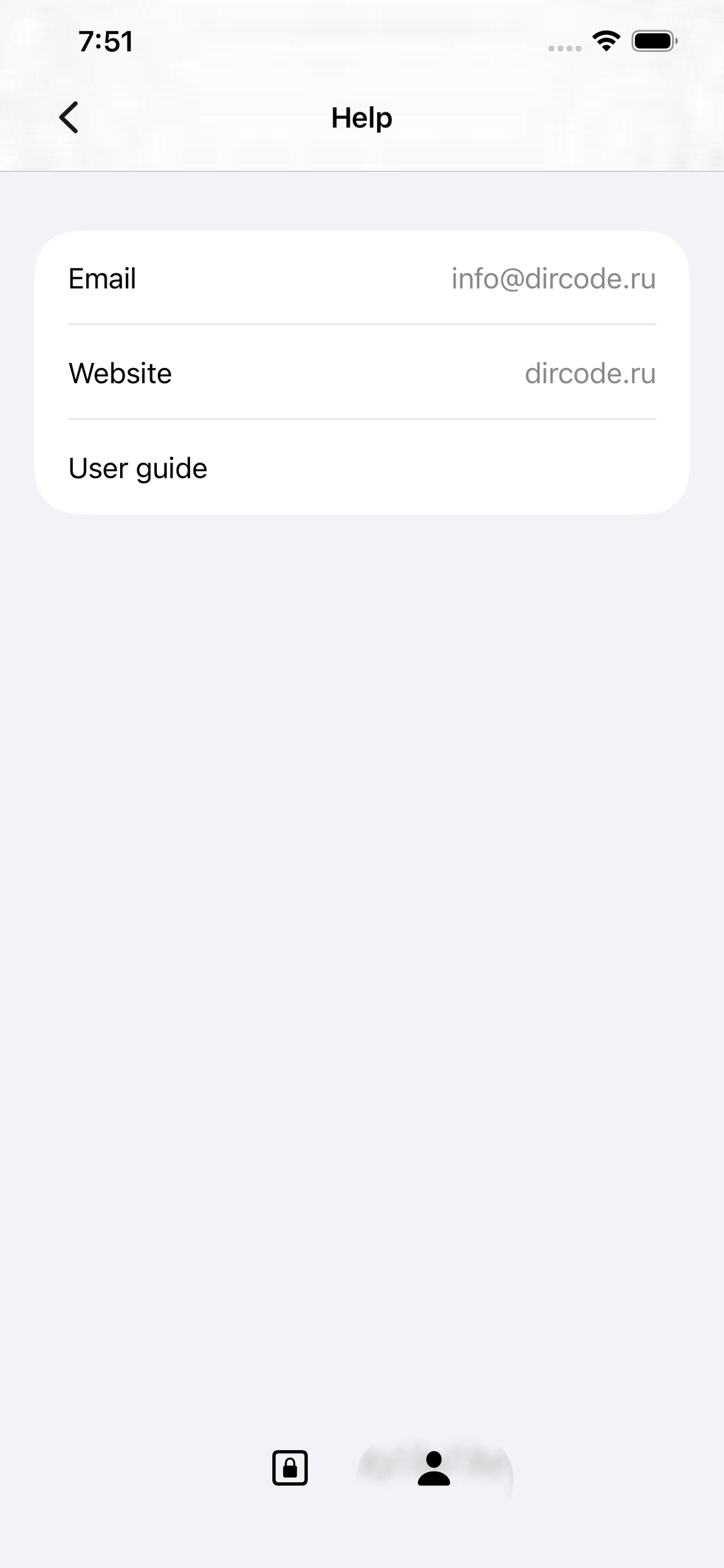 Dircode lock