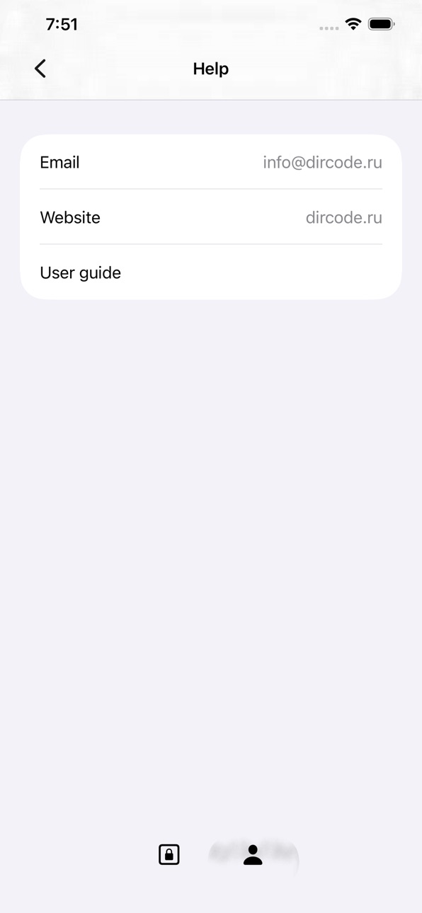 iPhone screenshot