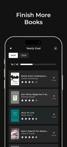 BookNote - Book Tracker & TBR Screenshot 7 of 9