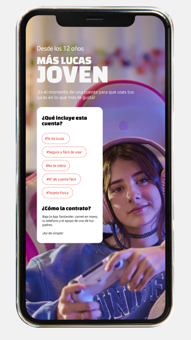 Santander Chile Screenshot