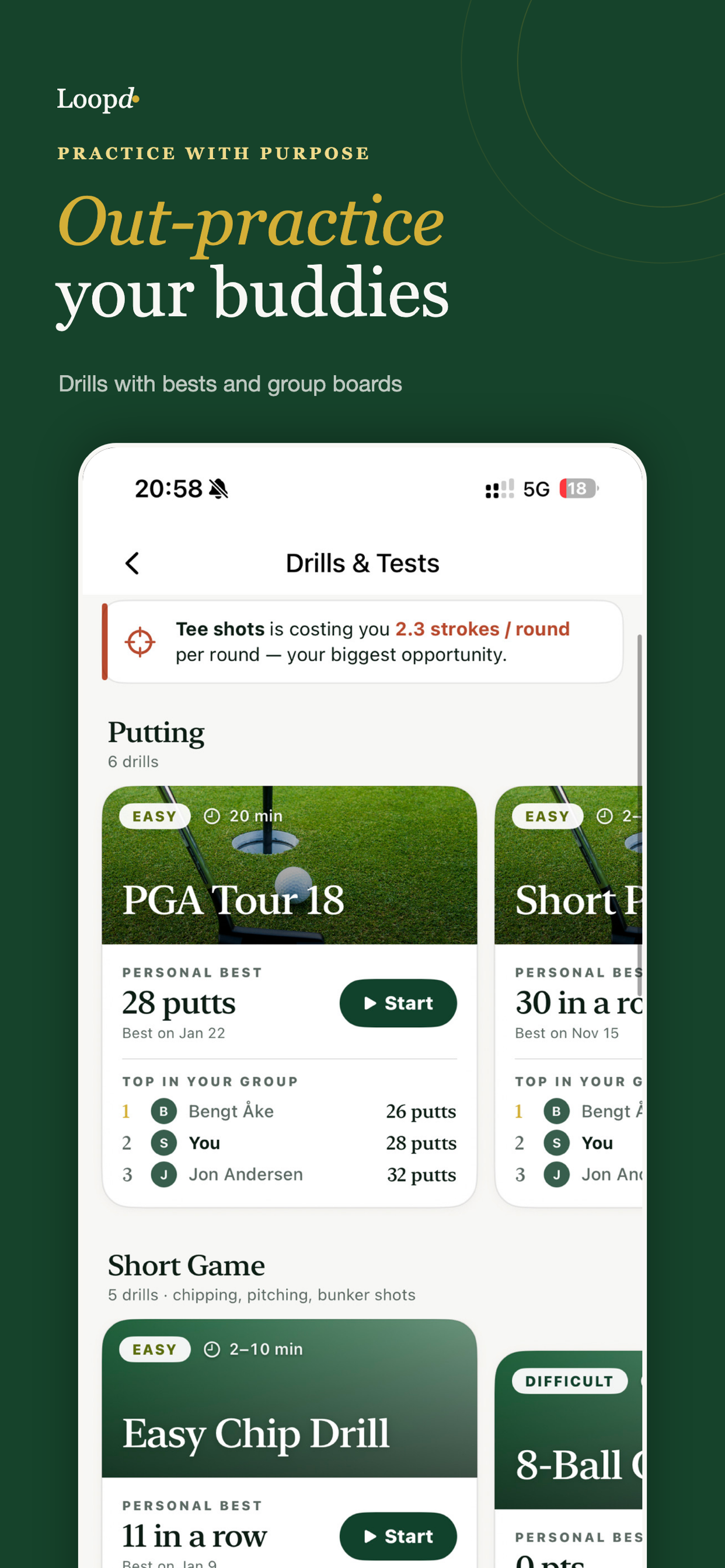 Loopd Golf screenshot 8