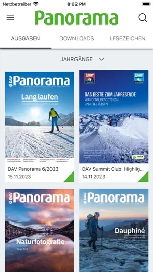DAV Panorama screenshot 1