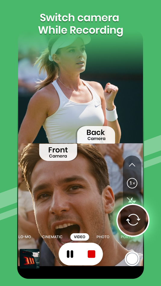 #3. ClipyCam – Pause Video Camera (iOS) 由: AiBi Technologies LLC.