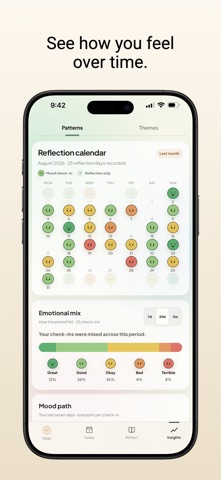 Saga: AI Journal & Reflection Screenshot 3 of 7