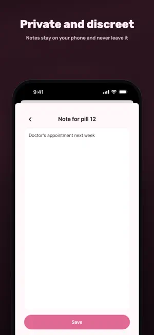 Lady: Birth Control Reminder screenshot 4