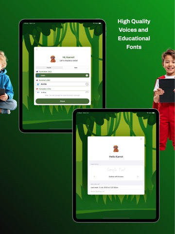 WordSloth: Spelling for Kids iPad screenshot