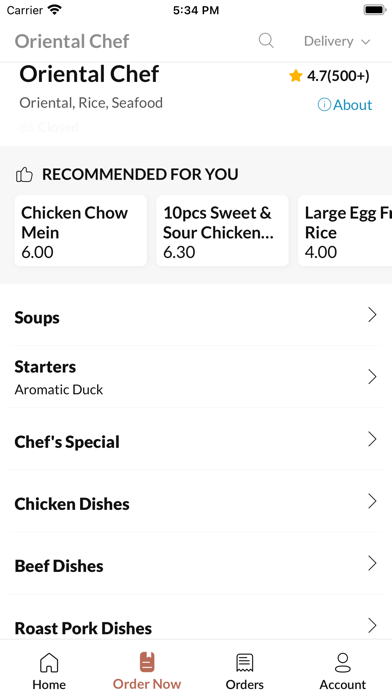 Oriental Chef Derby Screenshot