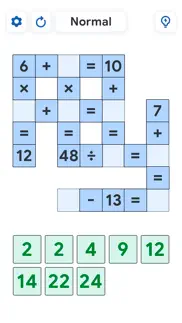 crossmath games - math puzzle iphone screenshot 2