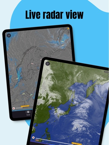 Weather Radar: Rain Tracker iPad screenshot 5