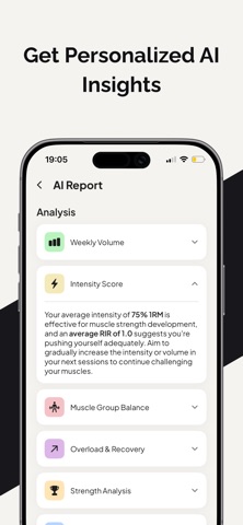 AI Workout Tracker - RepRise screenshot