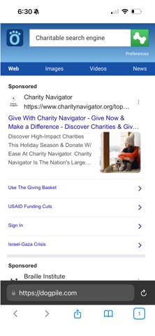 Dogpile: Metasearch Browser screenshot