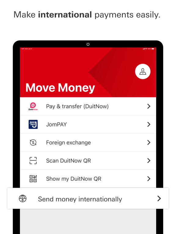 HSBC Malaysia iPad screenshot 6 - Finance app