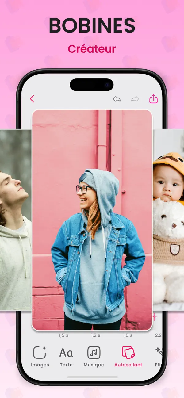 Screenshot #1 pour Clifie: Photo Slideshow Maker