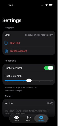 Percepta - Expression Reader screenshot