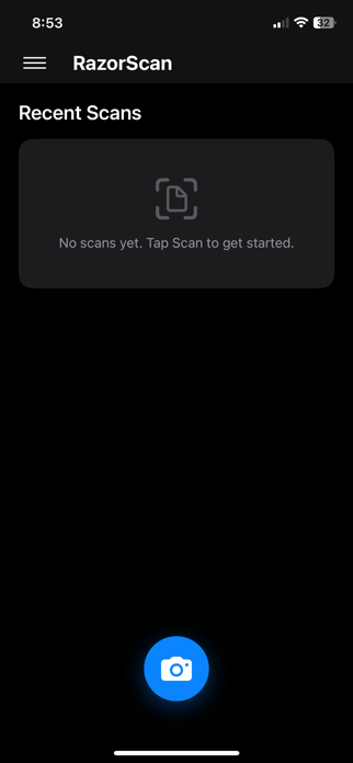 RazorScan Screenshot 1 of 9