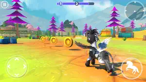Little Unicorn Running Game 3D screenshot 2