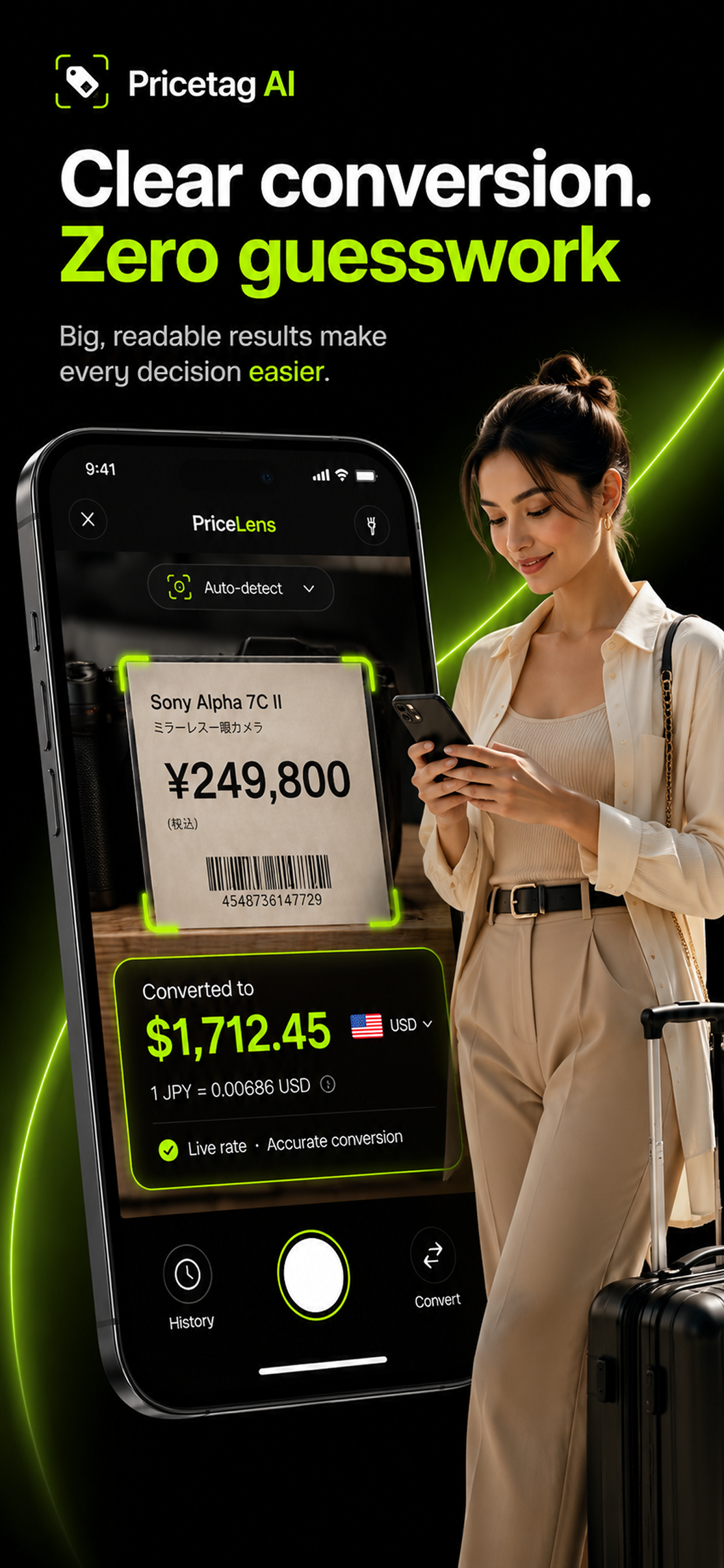 Pricetagr: Scan & Convert screenshot 3