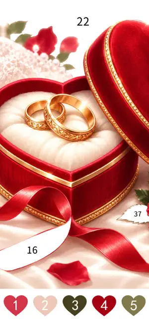 Wedding Color Paint By Number screenshot 2