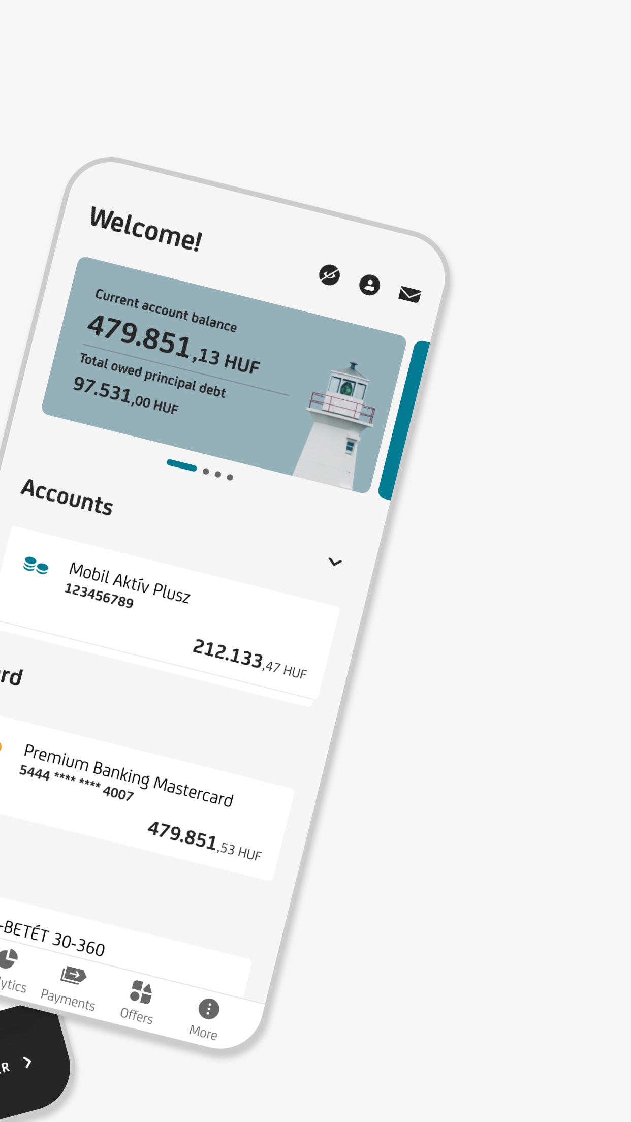 Screenshot 2 of UniCredit mBanking