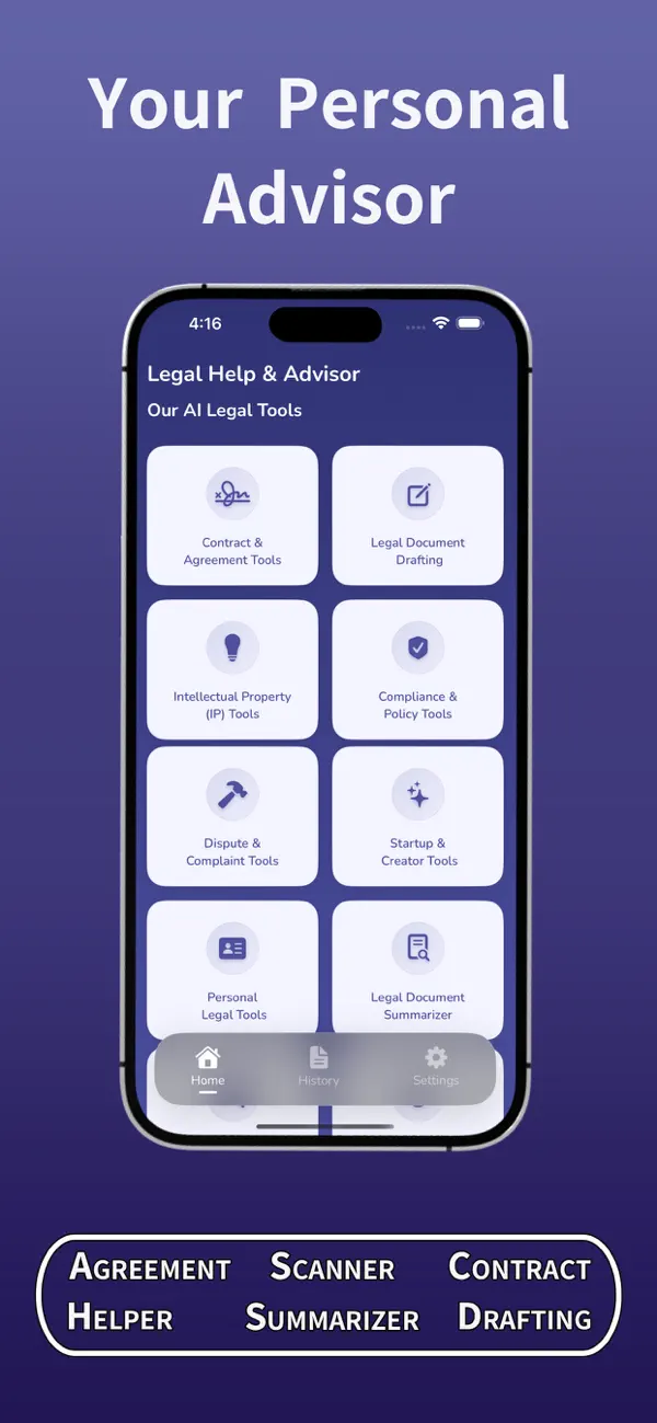 Screenshot #2 pour AI Legal Help & Advisor