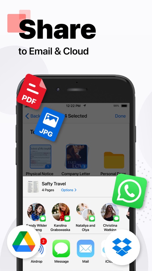 #8. PDF Scanner・Doc Scanner App (iOS) Podle: Hazel Mobile