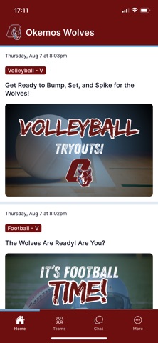 Okemos Wolves screenshot