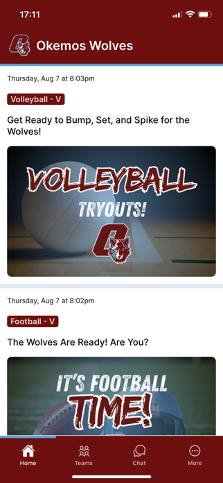 Okemos Wolves Screenshot 1 of 3
