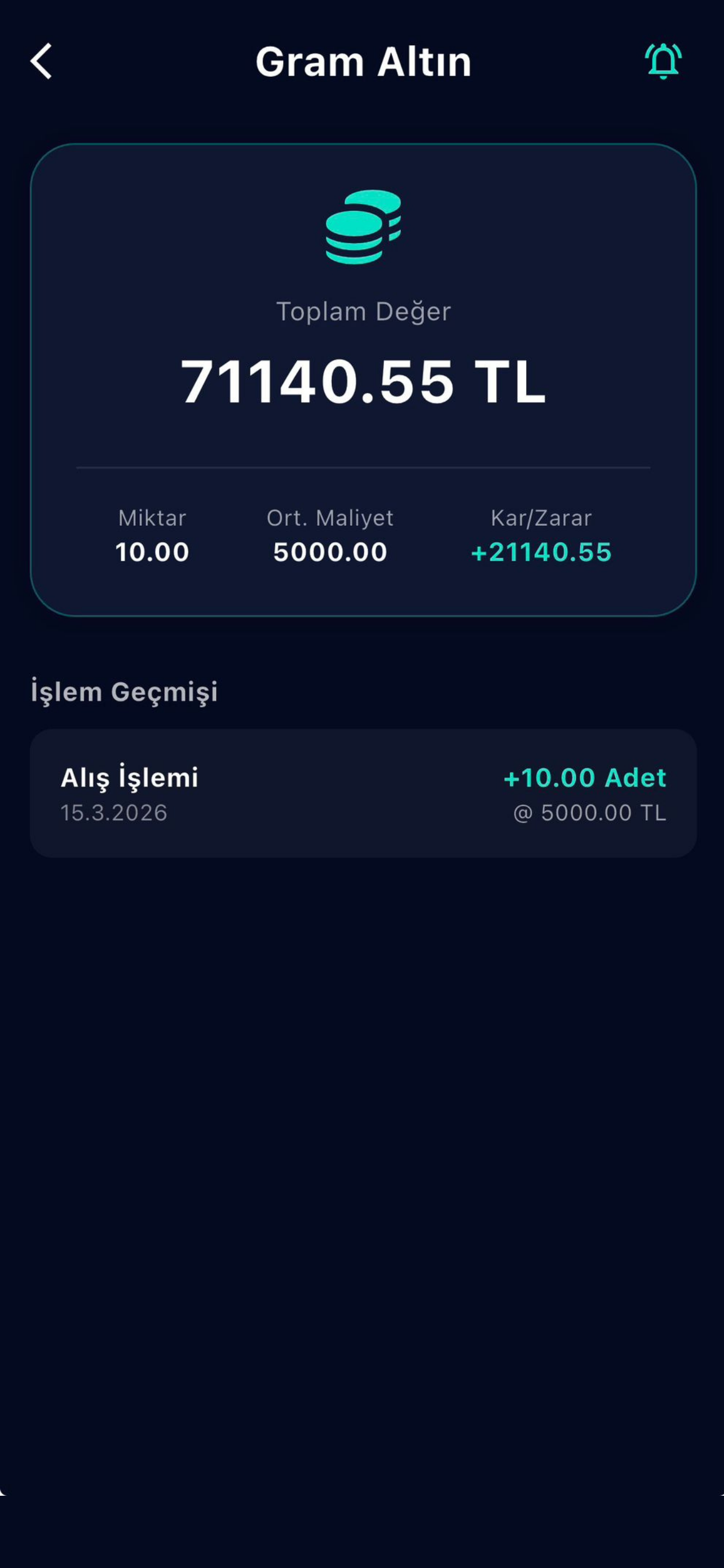 Yastık Altı: Birikim Takibi