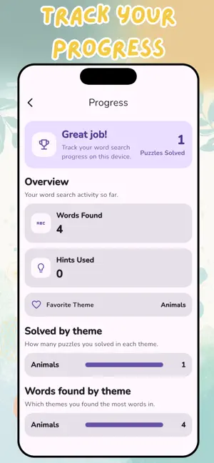 Word Search – Smart Bunnies screenshot 4