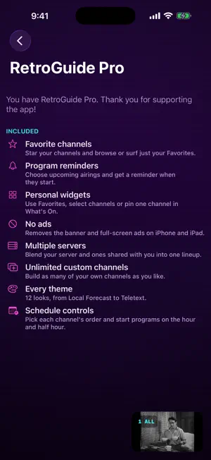 RetroGuide.TV screenshot 2